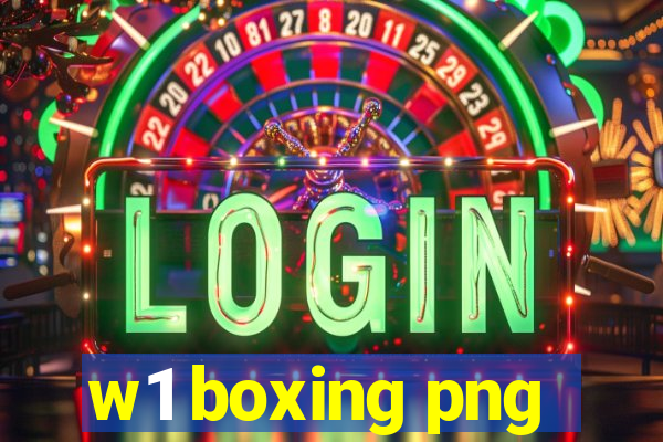 w1 boxing png